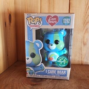 Funko POP! Animation Care Bears I Care Bear #1292 Walmart Earth Day 2023